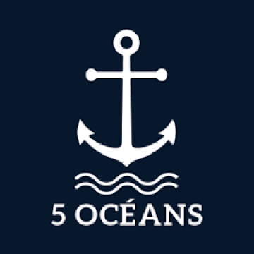 Logo 5 Océans Permis Bateau